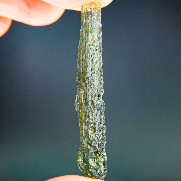 Angel Chime Moldavite with CERTIFICATE