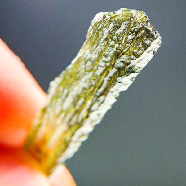 Angel Chime Moldavite with CERTIFICATE