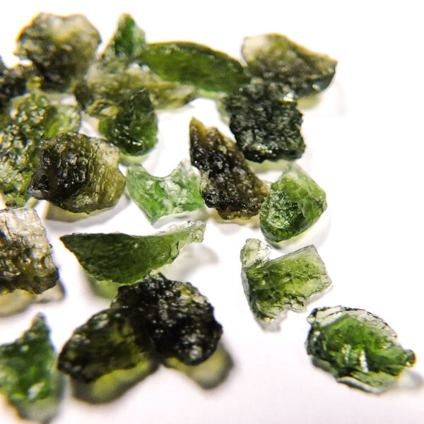 Small Moldavites - wholesale lot - quality A/A+