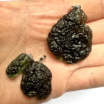 Moldavite pendants