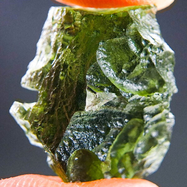 Moldavite with CERTIFICATE - Shiny - quality A+