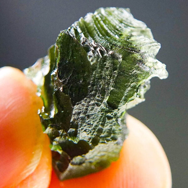 Moldavite with CERTIFICATE - Shiny - quality A+