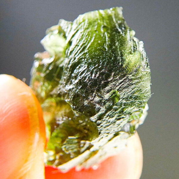 Moldavite with CERTIFICATE - Shiny - quality A+