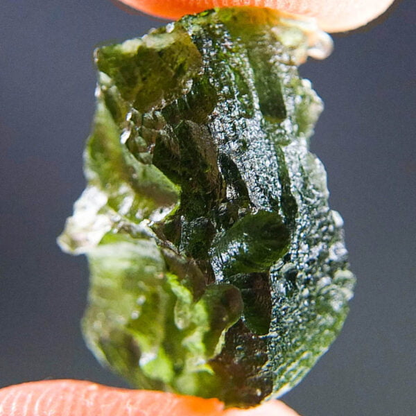 Moldavite with CERTIFICATE - Shiny - quality A+