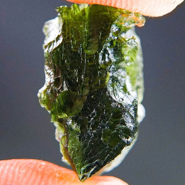 Moldavite with CERTIFICATE - Shiny - quality A+