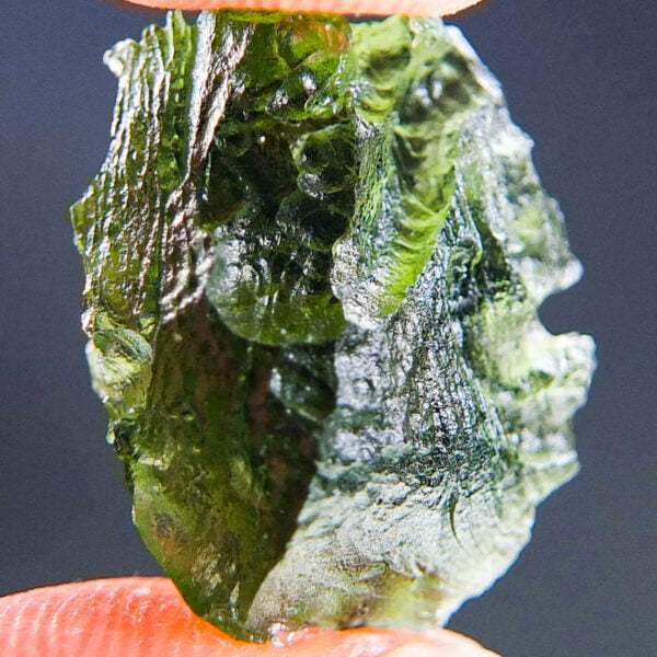 Moldavite with CERTIFICATE - Shiny - quality A+