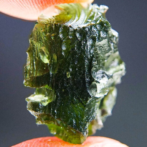 Moldavite with CERTIFICATE - Shiny - quality A+