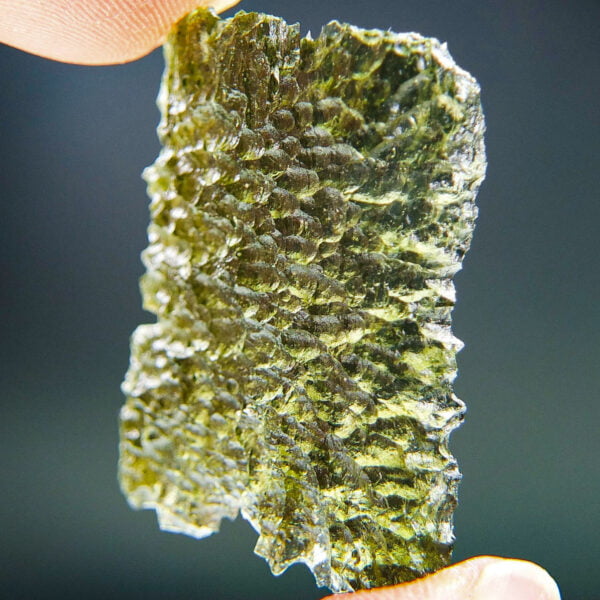 Angel Chime Moldavite with CERTIFICATE