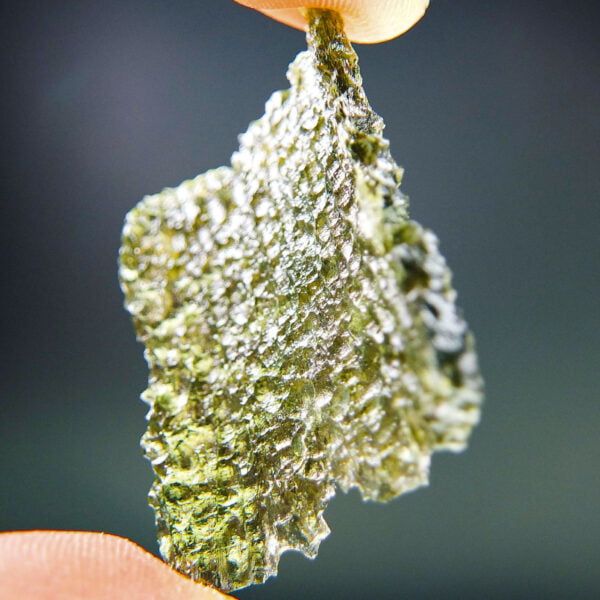 Angel Chime Moldavite with CERTIFICATE