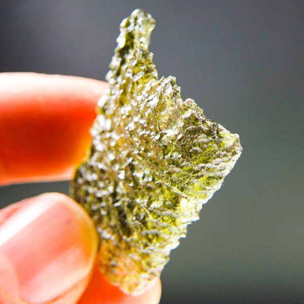 Angel Chime Moldavite with CERTIFICATE