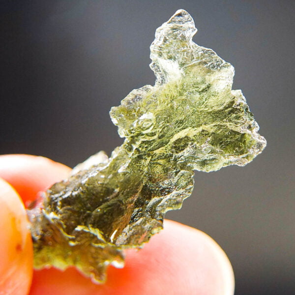 1.5" long Certified Moldavite from Besednice