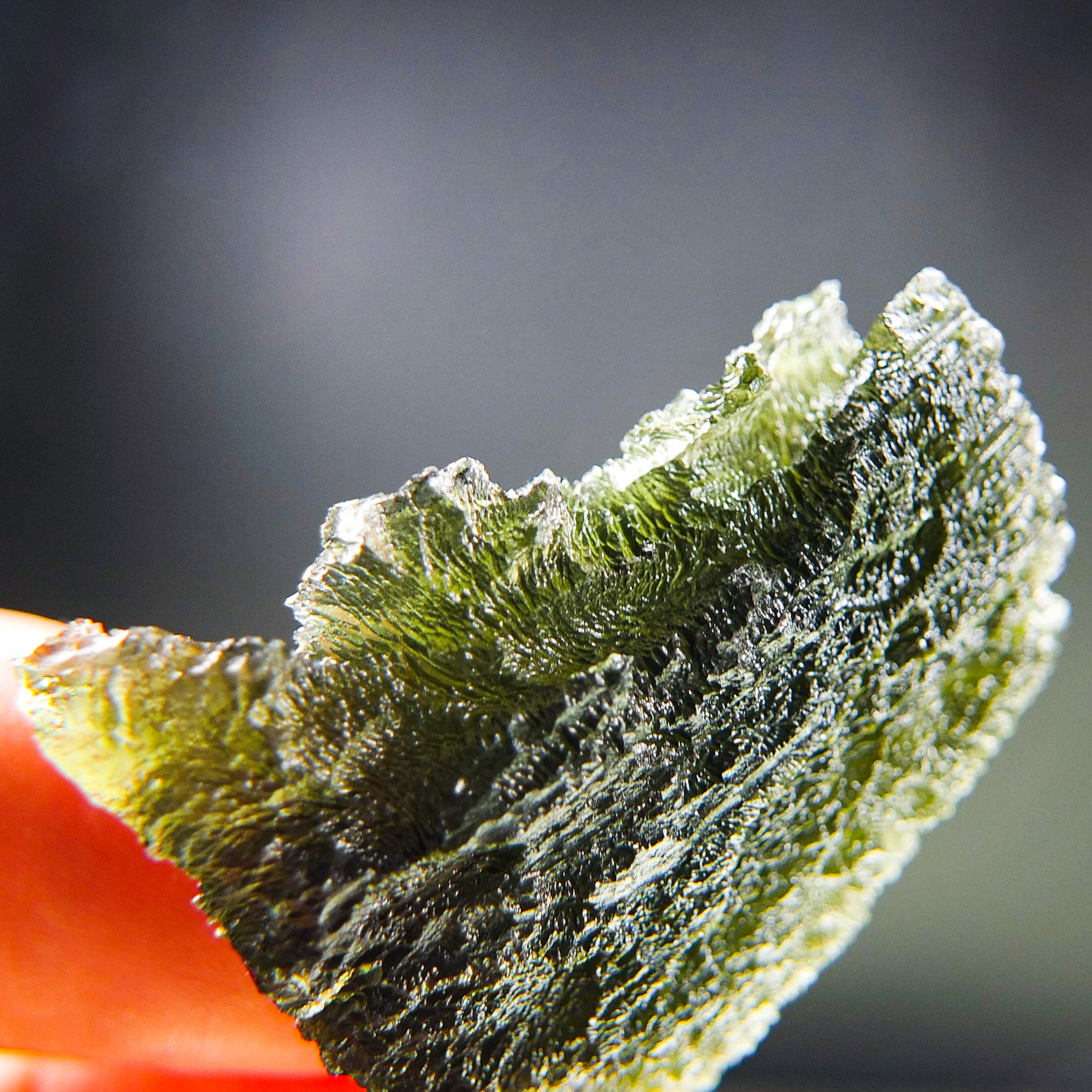 Big Moldavite with CERTIFICATE - quality A+/++