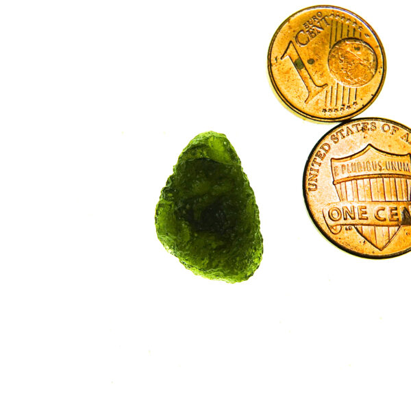 Moldavite with Certificate of authenticity