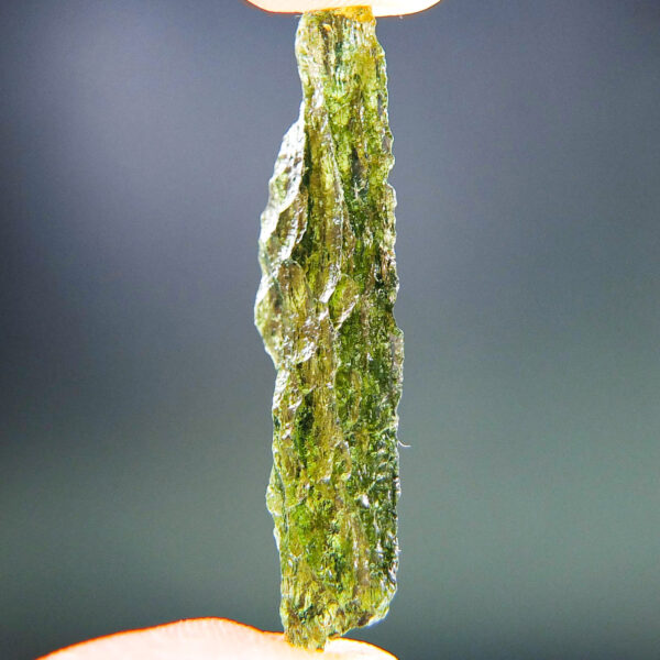 1.6" long Angel Chime Moldavite - Certified
