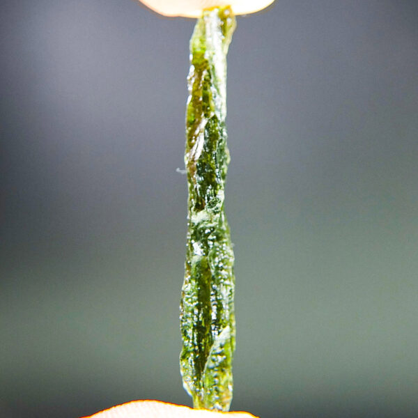 1.6" long Angel Chime Moldavite - Certified