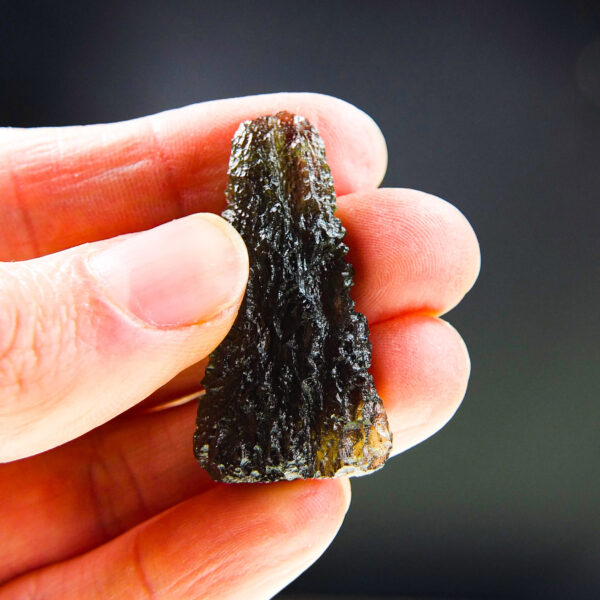 Excellent Moldavite with CERTIFICATE of authenticity