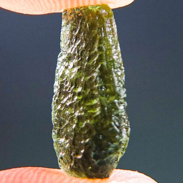 Small Drop - Moldavite with CERTIFICATE
