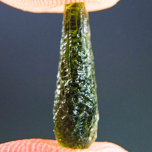 Small Drop - Moldavite with CERTIFICATE