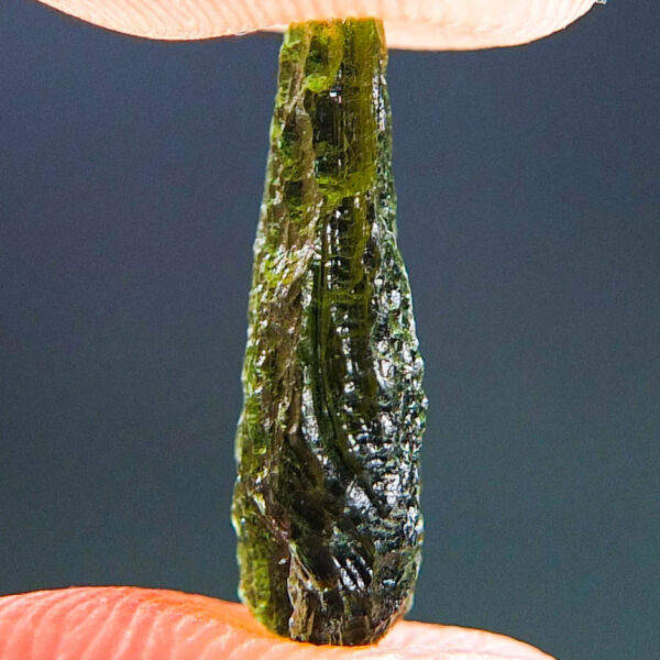 Small Drop - Moldavite with CERTIFICATE