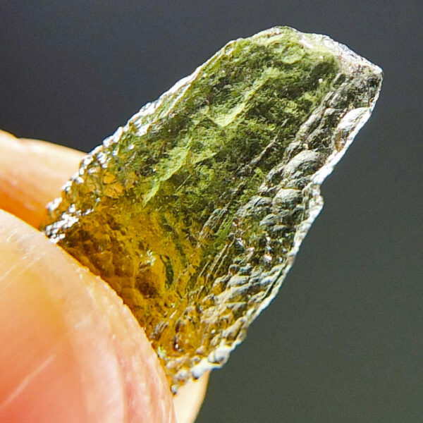 Small Drop - Moldavite with CERTIFICATE