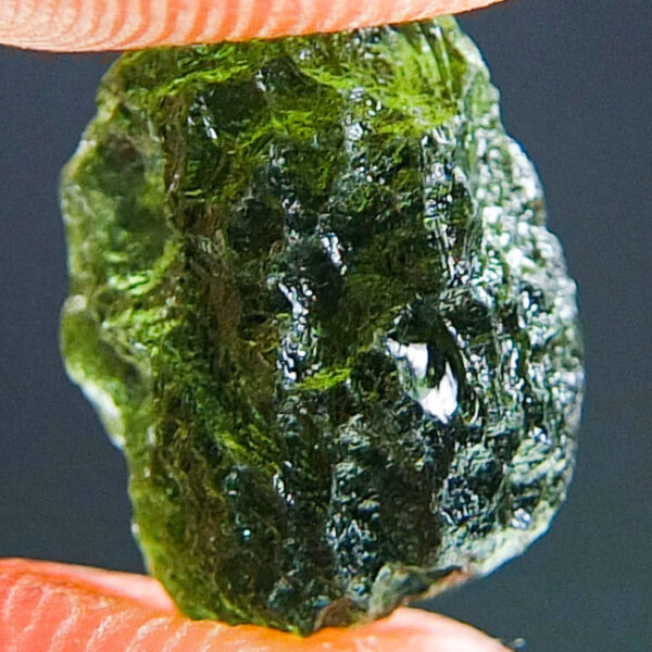 Moldavite - Boulder shape