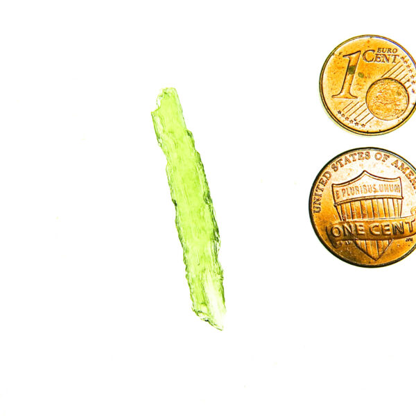 Angel Chime Moldavite with CERTIFICATE