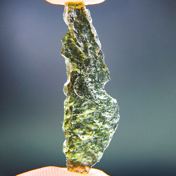 Angel Chime Moldavite with CERTIFICATE of authenticity