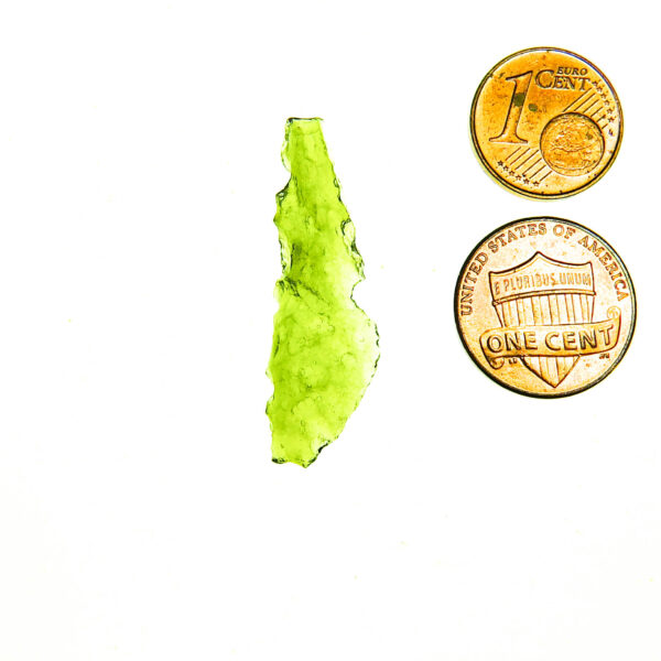 Angel Chime Moldavite with CERTIFICATE of authenticity