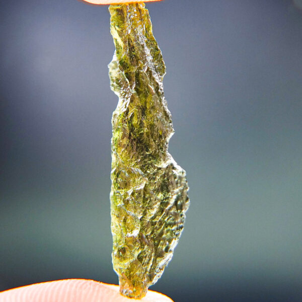 Angel Chime Moldavite with CERTIFICATE of authenticity