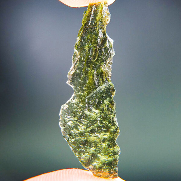 Angel Chime Moldavite with CERTIFICATE of authenticity