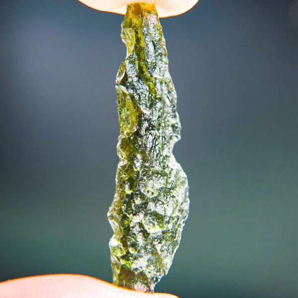 Angel Chime Moldavite with CERTIFICATE of authenticity