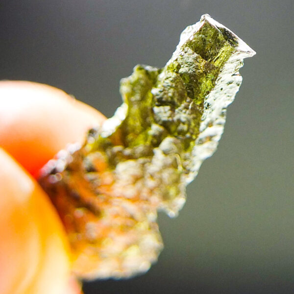 Angel Chime Moldavite with CERTIFICATE of authenticity