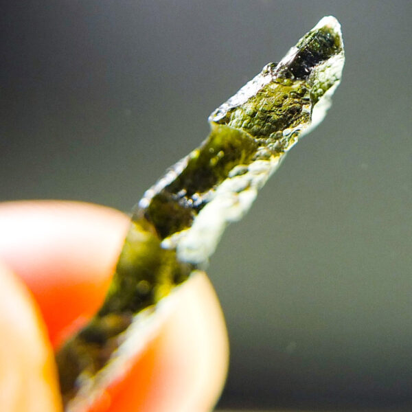 Angel Chime Moldavite with CERTIFICATE of authenticity