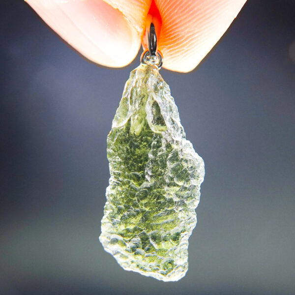Moldavite pendant with CERTIFICATE