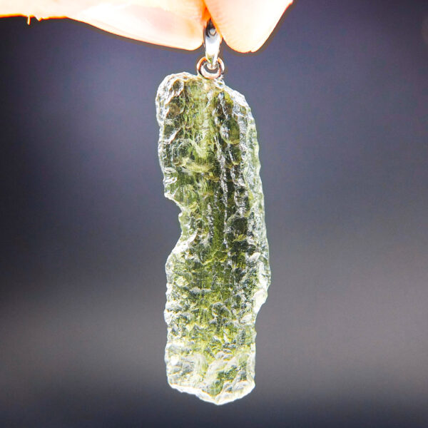 Moldavite pendant with CERTIFICATE