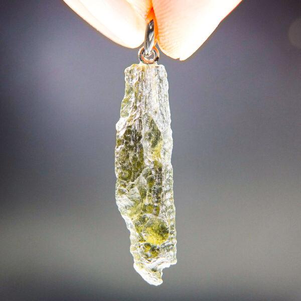 Moldavite pendant with CERTIFICATE
