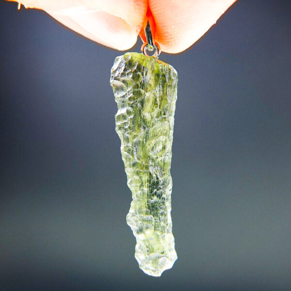 Certified Moldavite Pendant