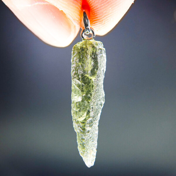 Moldavite pendant with CERTIFICATE
