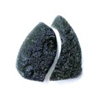 Naturally split/divided moldavite