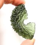 Moldavite with uncommon shape