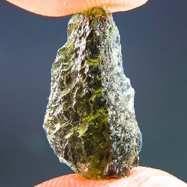 Moldavite with Brown green color