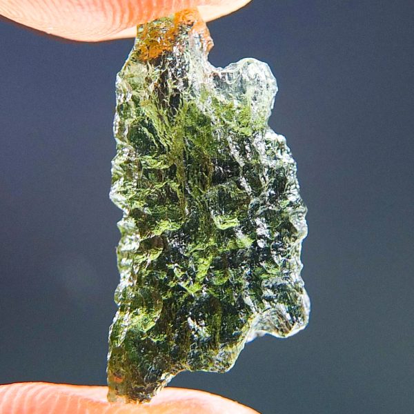 Moldavite with CERTIFICATE - Shiny - quality A+