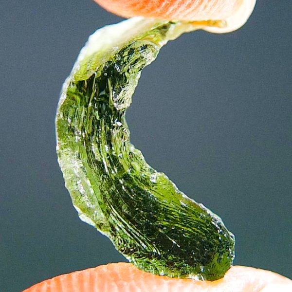 Moldavite with CERTIFICATE - Uncommon shape