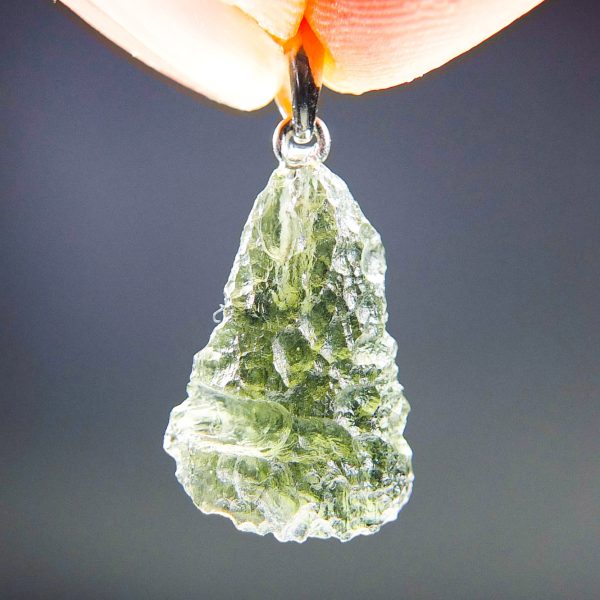 Moldavite Pendant with Certificate of authenticity