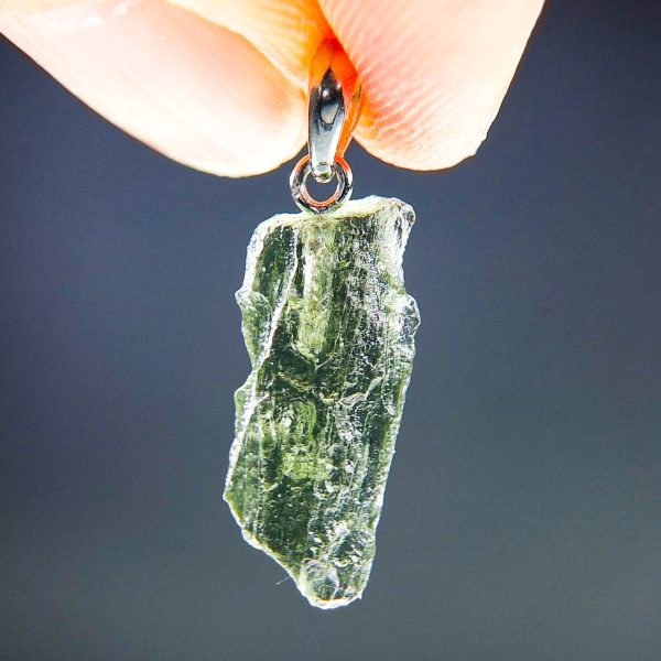 Moldavite pendant with CERTIFICATE
