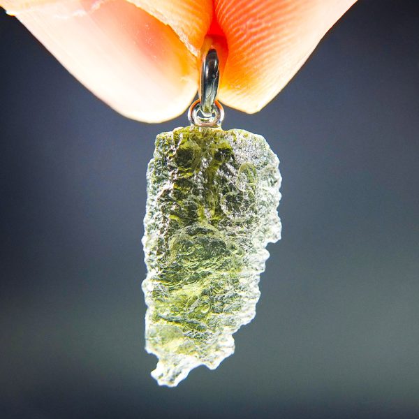 Certified Moldavite Pendant