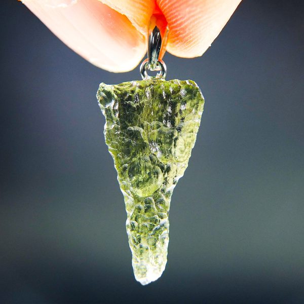 Moldavite Pendant with Certificate of authenticity