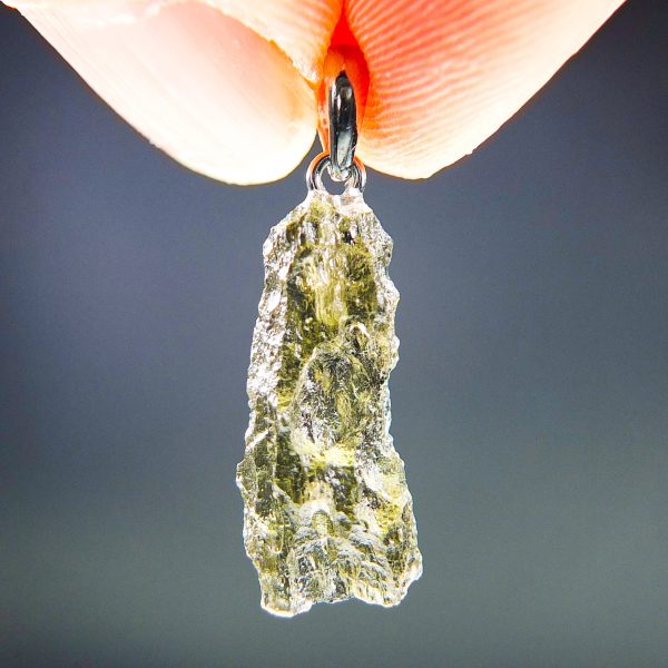 Small Moldavite Pendant with Certificate of authenticity