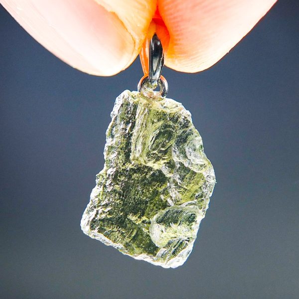 Moldavite pendant with CERTIFICATE