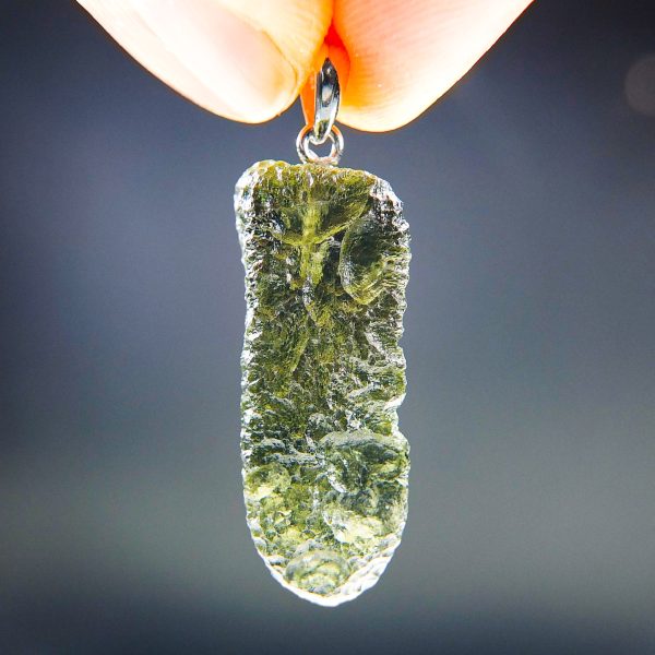 Moldavite pendant with Certificate of authenticity